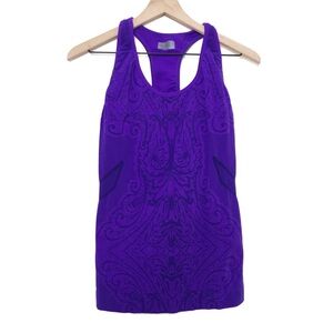 ATHLETA 10K Seamless Built-In Run Racerback Tank Top L
